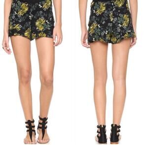 L-002-Free People Fiona High Waisted Tropical Shorts